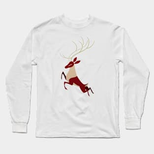 Red Deer Long Sleeve T-Shirt